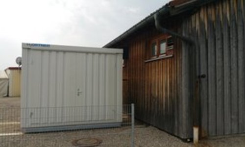 LaDos Container für kommunale Kläranlage Karlshuld