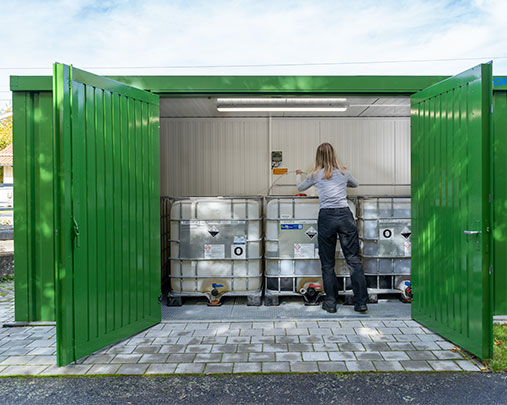 H2Ortner Kläranlagentechnik - Lager- + Dosierkonzept - LaDos