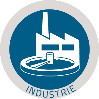 Piktogramm industrielle Abwasserreinigung