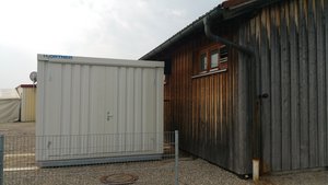 LaDos Container für kommunale Kläranlage Karlshuld